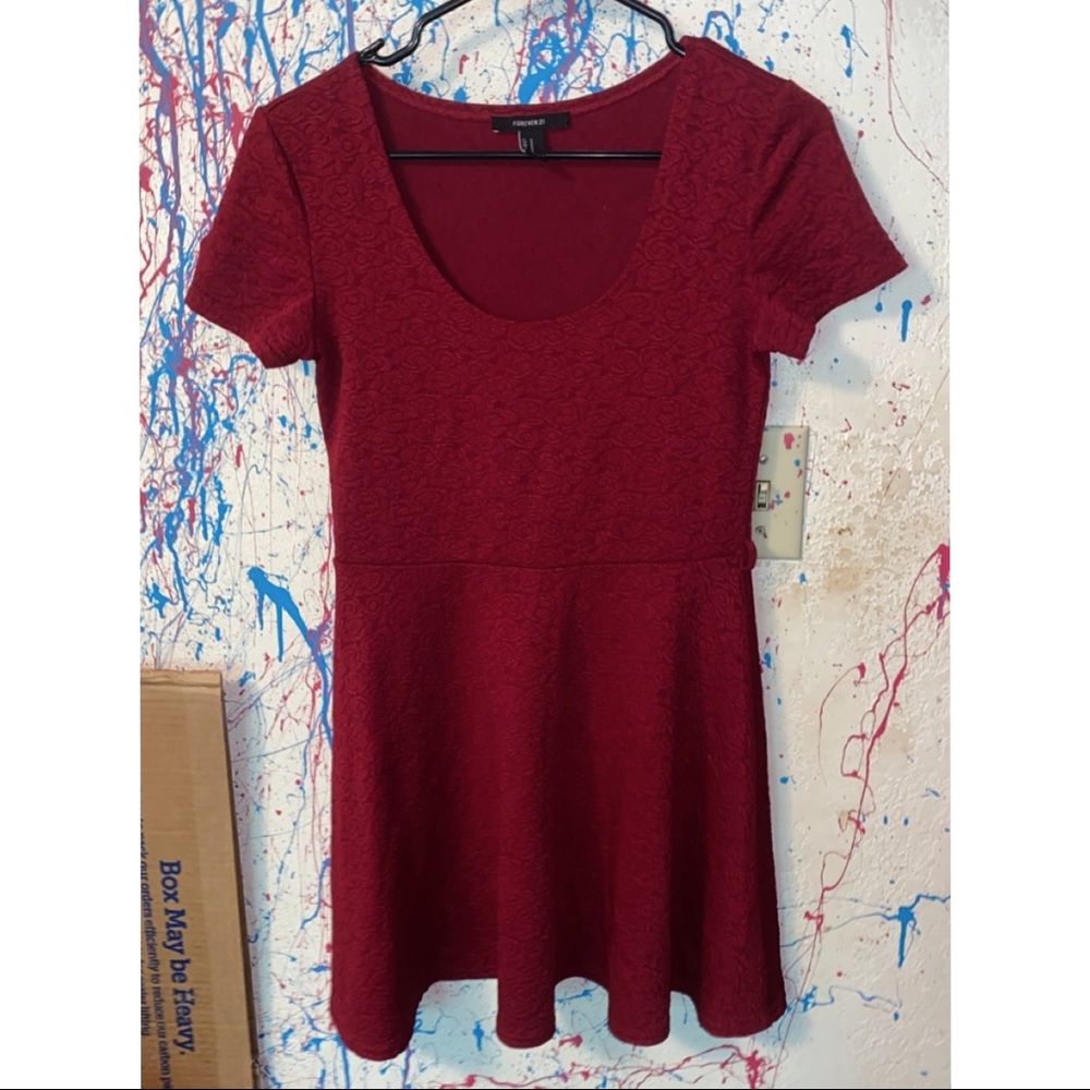 Forever 21 red cocktail dress